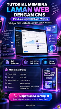 Tutorial Membina Laman Web dengan CMS | Panduan PDF neon-cms-website-tutorial-poster