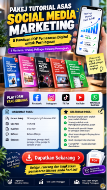 Tutorial Asas Social Media Marketing PDF | 5 Panduan Bisnes Salin tajuk pakej-tutorial-social-media-marketing