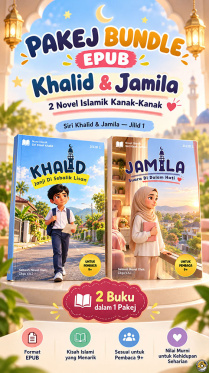 Novel Islamik Kanak-Kanak | Pakej EPUB Khalid & Jamila resized-khalid-jamila-islamic-ebook-bundle