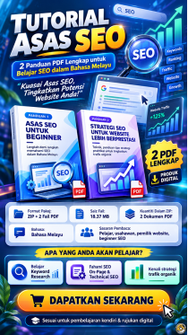 Tutorial Asas SEO Bahasa Melayu | 2 Panduan PDF Lengkap seo-tutorial-pdf-package