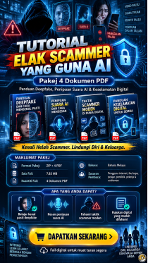 Cara Elak Scammer AI Malaysia | Tutorial Deepfake PDF tutorial-elak-scammer-ai
