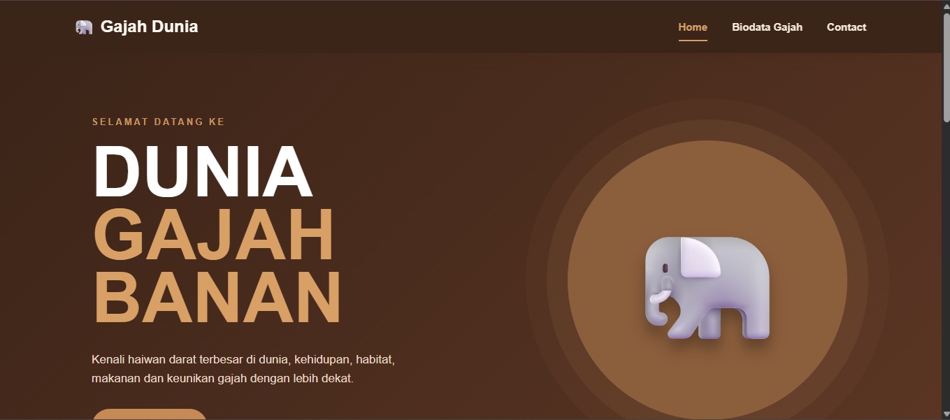 Preview Website Dunia Gajah Preview Website Dunia Gajah